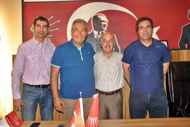 Deniz Baykal’dan Yeni Başkan Sarıoğlu’na Kutlama Ziyareti