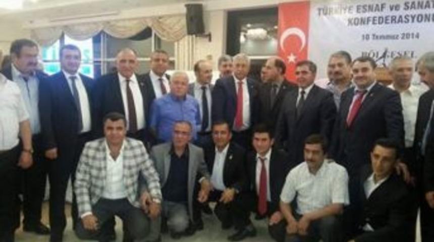 &Ccedil;i&ccedil;ekdağı Esnaf Odası Karadeniz B&ouml;lgesi İftar Programına Katıldı