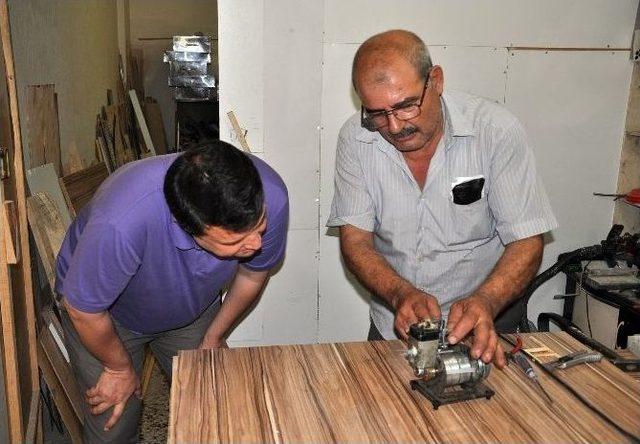 (&ouml;zel Haber) &Uuml;rettiği Motorla İlgi Odağı Oldu 2