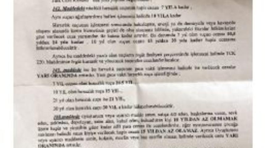 Emniyetten Hırsızlara Mektuplu Uyarı