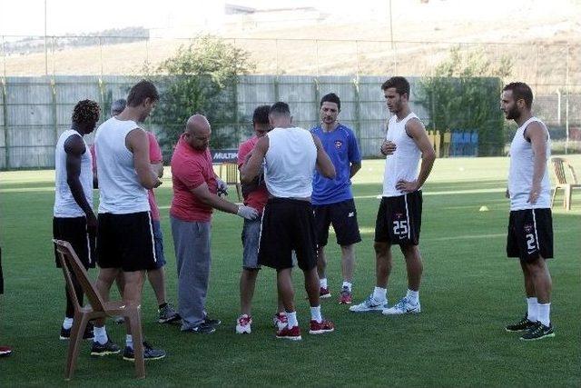 Gaziantepsporlu Futbolcular Laktat Testinden Geçti