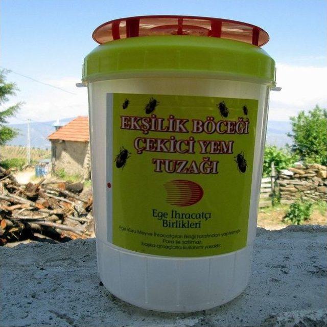 Aydın&rsquo;da İncir &Uuml;reticilerine &Uuml;cretsiz Ekşilik B&ouml;ceği Tuzağı Dağıtıldı 1