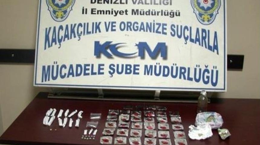 Kolonyalı Mendil Ambalajında Uyuşturucu