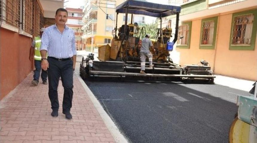 Osmaniye Mahallesi Asfaltlanıyor