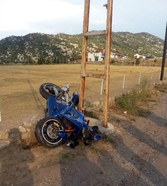 Yarış Motosikletiyle Test Sürüşü Yaparken Öldü