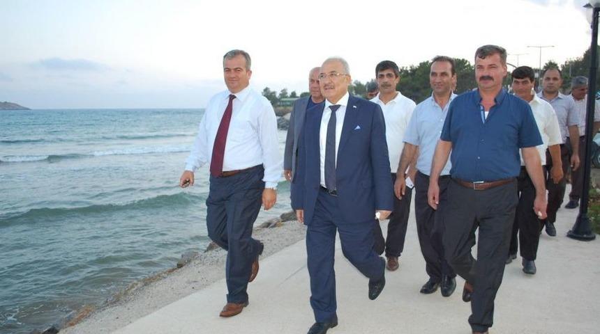 Mersin B&uuml;y&uuml;kşehir Belediye Başkanı Kocamaz, Aydıncık&rsquo;ta