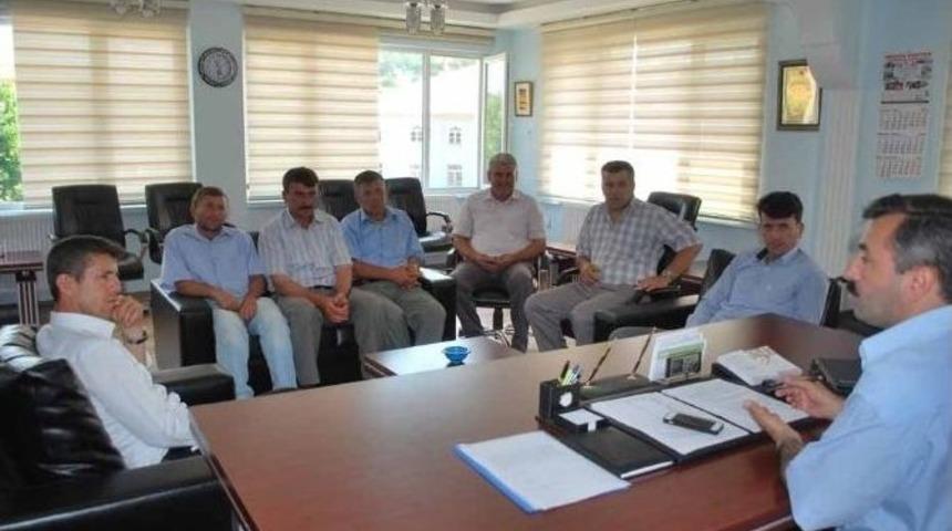 Başkan Erdoğan Ve Muhtarların Vişne Fiyatlarına Tepkisi