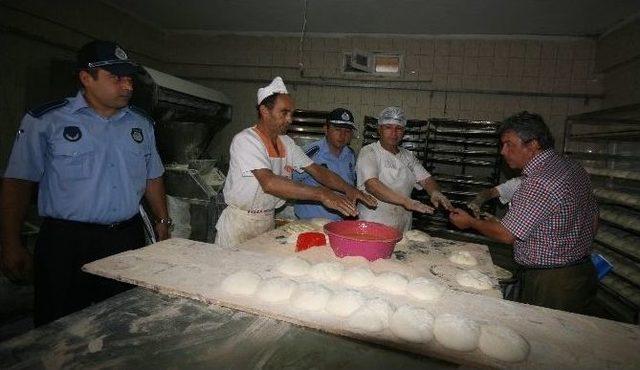 D&ouml;şemealtı Belediyesi nden Fırınlara Denetim 1