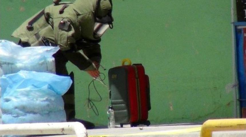 Kızıltepe'de Ş&uuml;pheli Valiz Paniği