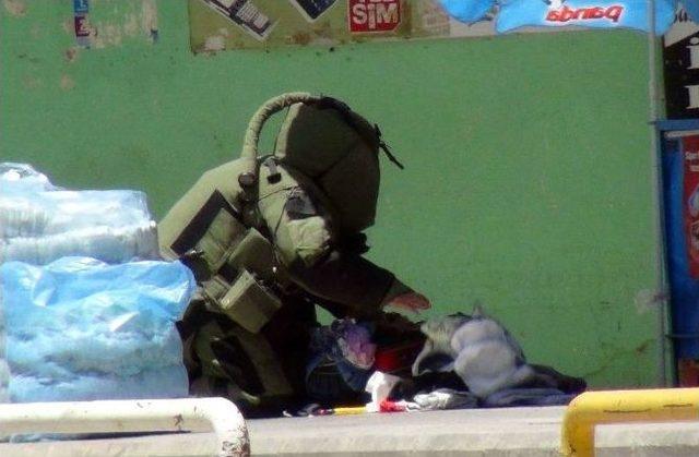 Kızıltepe de Ş&uuml;pheli Valiz Paniği 3