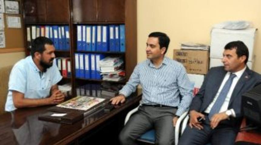 Ak Parti Teşkilatı İle Kırşehir Belediye Başkanından İha Ve T&uuml;rkiye Gazetesi Temsilciliğine Ziyaret