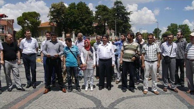 İsrail'in Gazze'ye Yaptığı Saldırı Edirne'de Kınandı