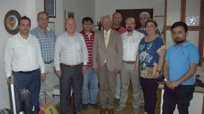 Basın İlan Kurumu'nun Y&ouml;netim Kurulu &Uuml;yeleri K&uuml;tahya'da