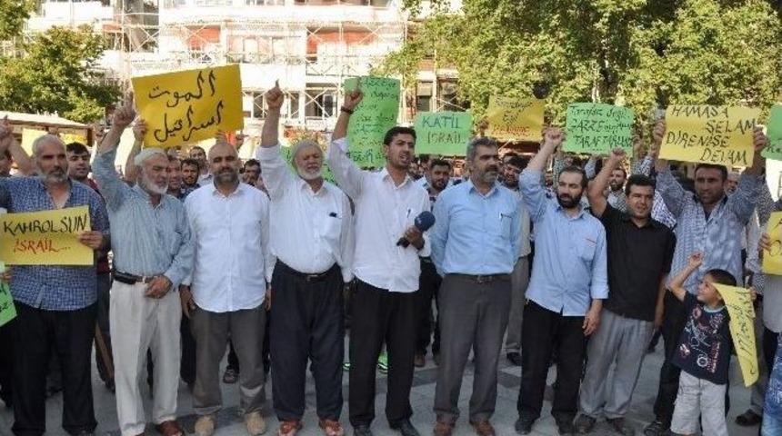 Peygamber Sevdalıları Platformu İsrail&rsquo;i Protesto Etti