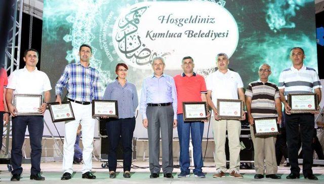 Kumluca Belediyesi'nden Hayırsever Ve Sponsorlara Iftar