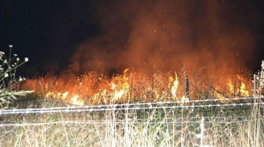 İftar Vakti &Ccedil;ıkan Yangın Korkuttu