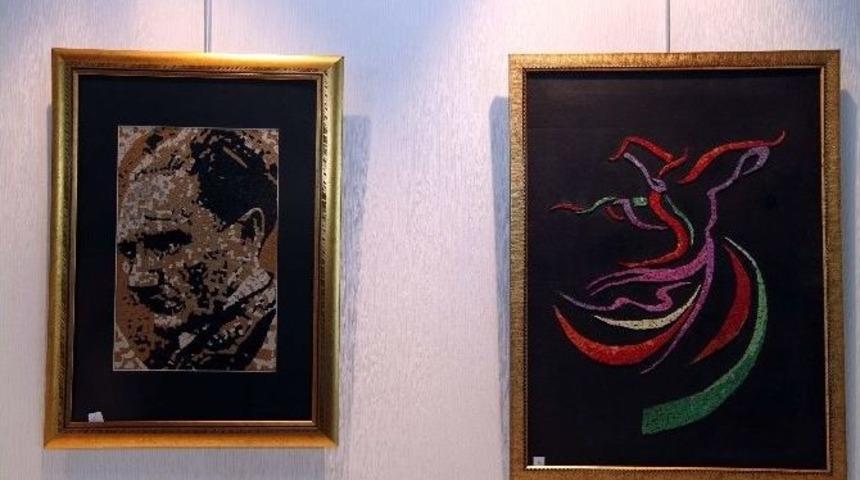 Atık Deriler Sanata D&ouml;n&uuml;şt&uuml;