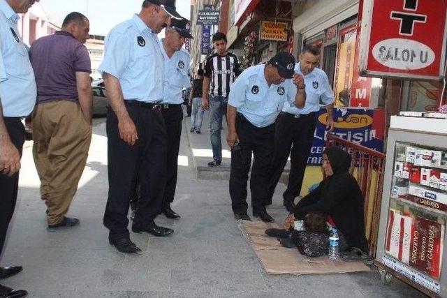 Hakkari’de Dilenci Operasyonu