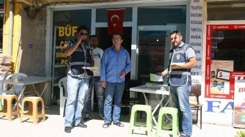 Gemerek Emniyet M&uuml;d&uuml;rl&uuml;ğ&uuml; Esnafları Uyardı