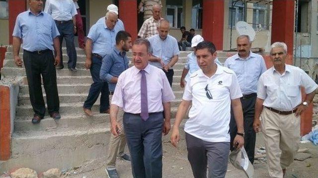 Kuluncak’ta Eğitim Yatırımlarında İnceleme Yapıldı