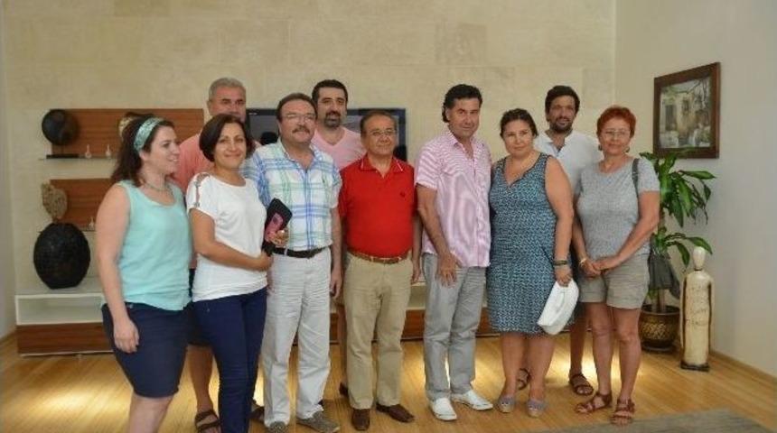 Bodrum Kent Konseyi&rsquo;nden Başkan Kocadon&rsquo;a Ziyaret