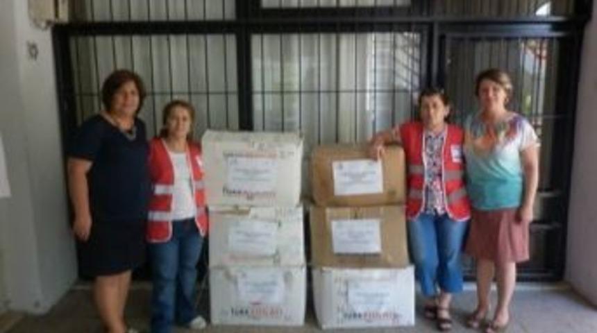 Urla Kızılay’dan Telafer’deki Türkmenlere Yardım