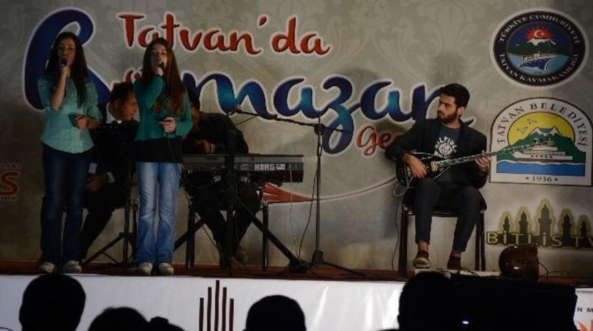 Tatvan&rsquo;daki Ramazan Etkinlikleri Yoğun İlgi G&ouml;r&uuml;yor