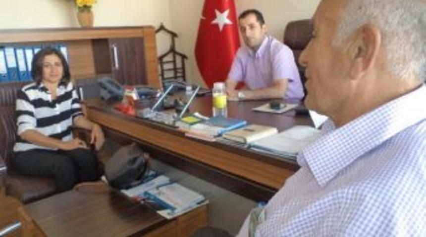 Başkan Ekinci&rsquo;den M&uuml;d&uuml;r Alkış&rsquo;a Ziyaret