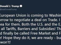 Trump: Tarife, bariyer ve sübvansiyonların kalkması adil ticarettir