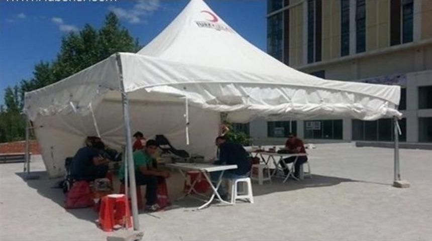 Bilecik Kızılay Şubesinin Kan Bağış Kampanyası Devam Ediyor