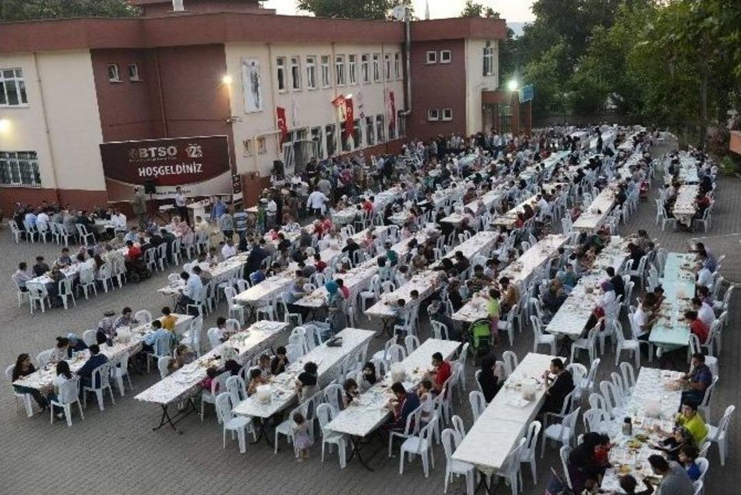 Btso İftar Sofralarında, 50 Bin Bursalı Buluştu