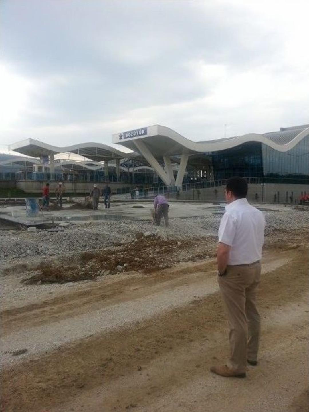 Başkan Bakıcı Yht İstasyonunda