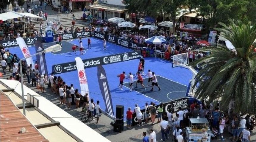 Fo&ccedil;a'da Basketbol Ş&ouml;leni