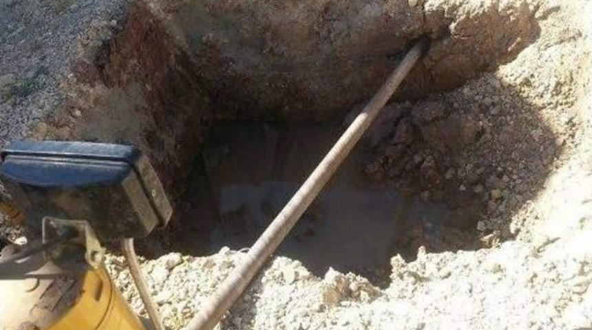 G&ouml;lbaşı İl&ccedil;esinde Yatay Sondaj &Ccedil;alışması Yapıldı