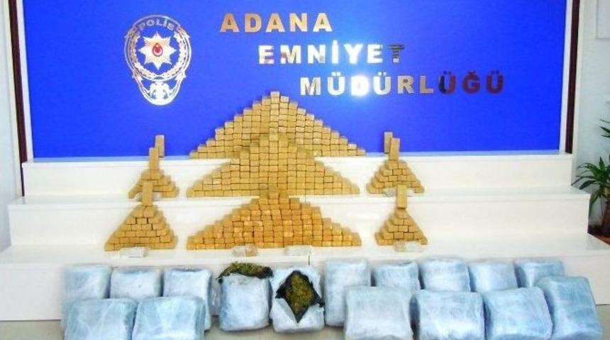 Adana'daki Uyuşturucu Operasyonlarında 450 Tutuklama