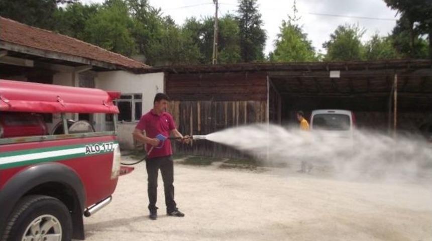 Orman İş&ccedil;ilerine Yangın Eğitimi