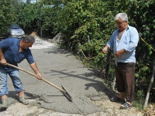 Alaplı'da Muhtarlardan Köylere Hizmet Atağı