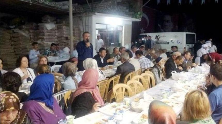 Akmeşe Tepebaşı&rsquo;nda İftar &Ccedil;oşkusu
