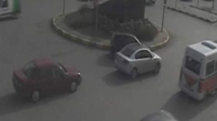 Karaman&rsquo;da Kazalar Mobese Kamerasına Yansıdı