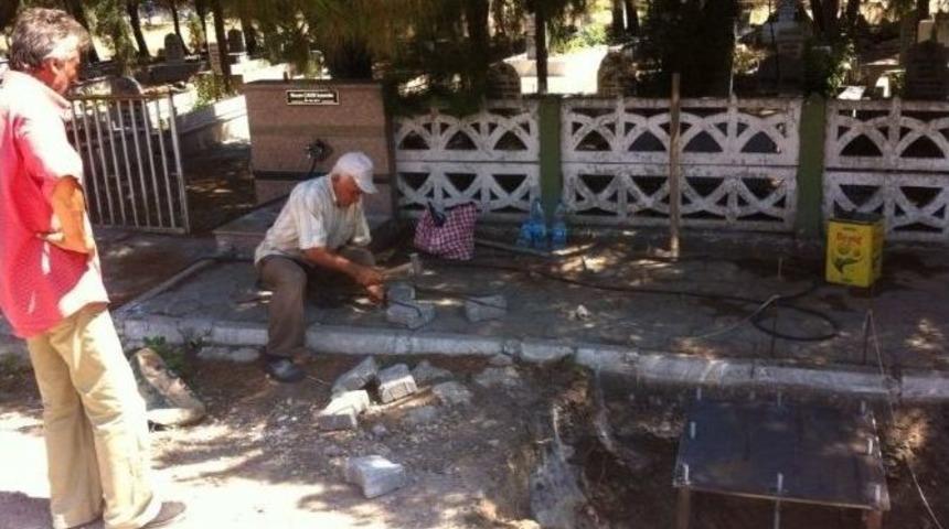 Yeni&ccedil;iftlik K&ouml;y&uuml;nde Hizmetler Devam Ediyor