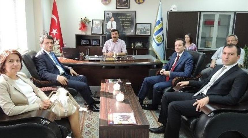 Şekerbank Genel M&uuml;d&uuml;r&uuml; Yıldız&rsquo;dan Bektaş&rsquo;a Ziyaret