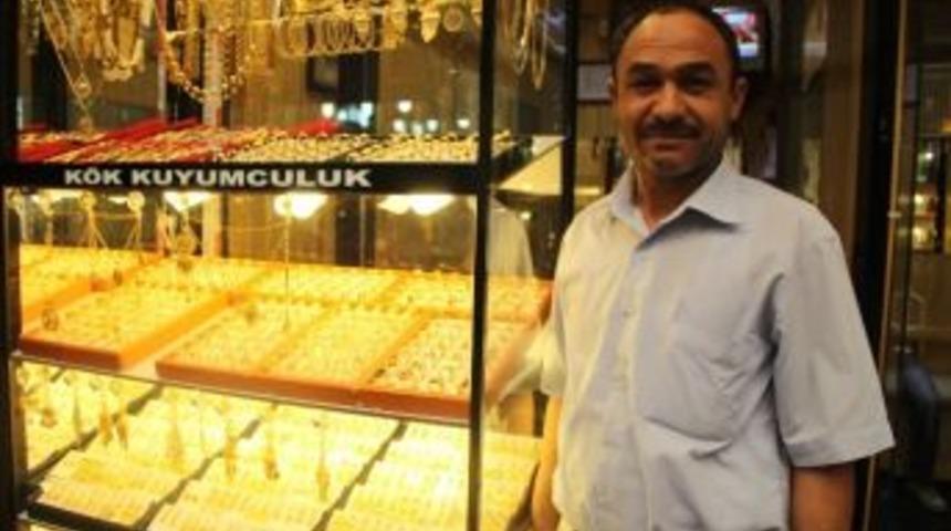 D&uuml;şen Altın Fiyatları Da Kuyumculara İla&ccedil; Olmadı