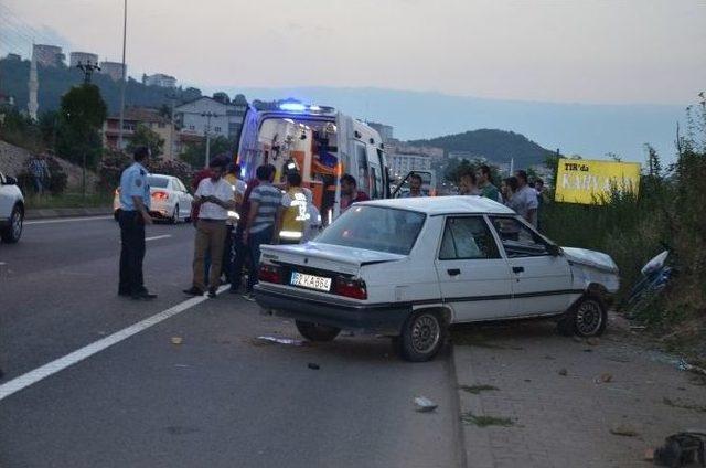 Ordu'da Trafik Kazası: 2 Yaralı