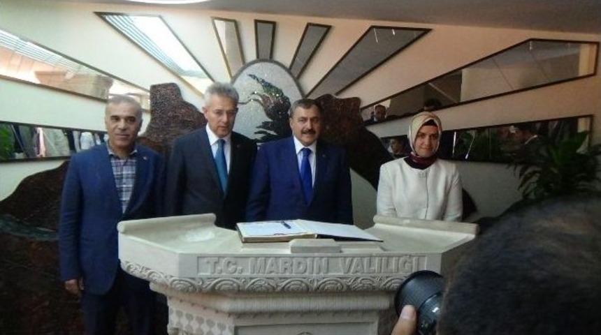 Orman Ve Su İşleri Bakanı Veysel Eroğlu Mardin'de