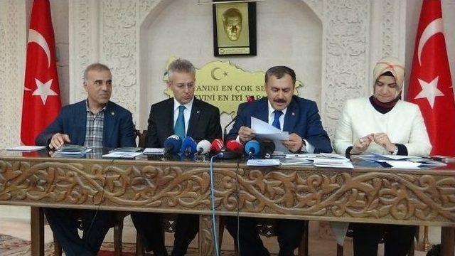 Orman Ve Su İşleri Bakanı Veysel Eroğlu Mardin de 1