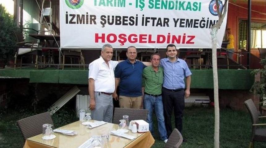 Tarım İş Sendikası &Uuml;yelerini İftar Yemeğinde Buluşturdu