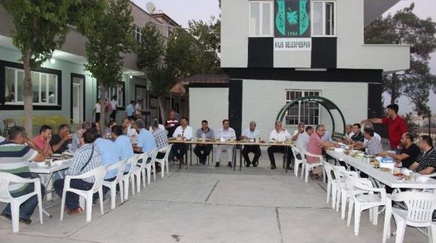 Kilis Belediyespor Yeni Y&ouml;netimi İftarda Buluştu