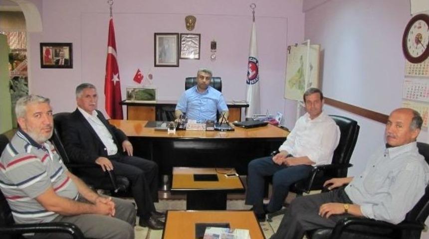 Belediye Başkanı &Ouml;zkan&rsquo;dan Başkan &Ccedil;alışkan&rsquo;a İade-i Ziyaret