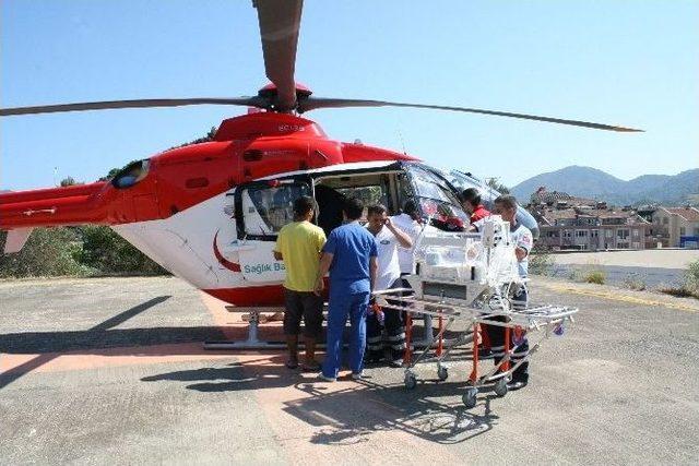 (özel Haber) Erken Dünyaya Gelen Tüp İkizlerden Biri Helikopterle Umuda Uçtu