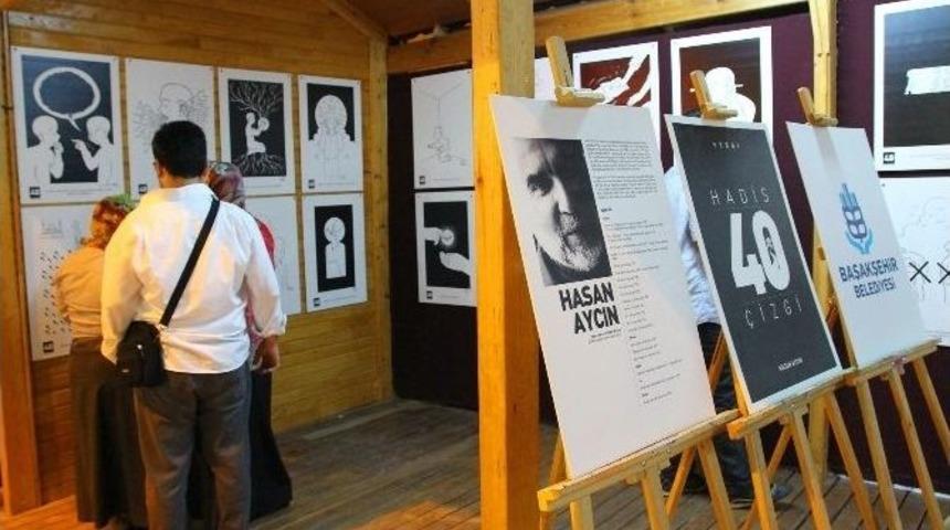 &ldquo;40 Hadis, 40 &Ccedil;izgi&rdquo; Sergisi Başakşehir'de